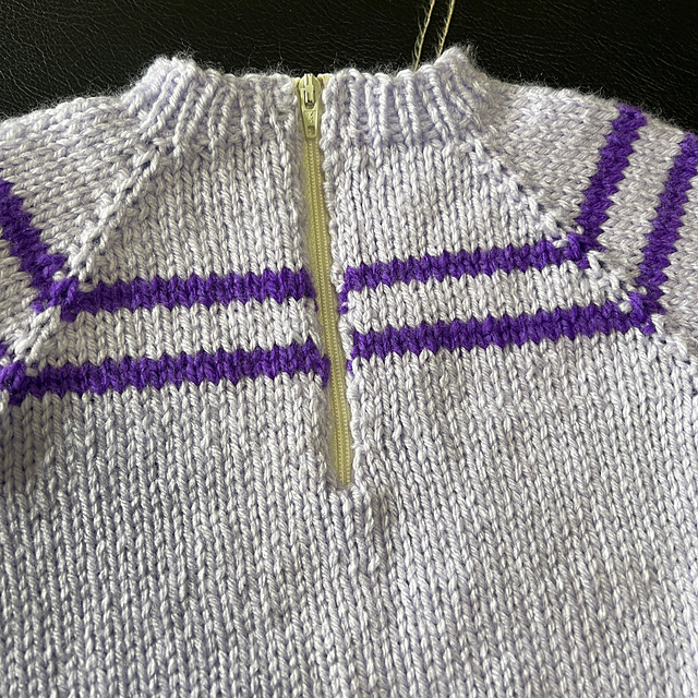 Back-Zip Baby Crew
