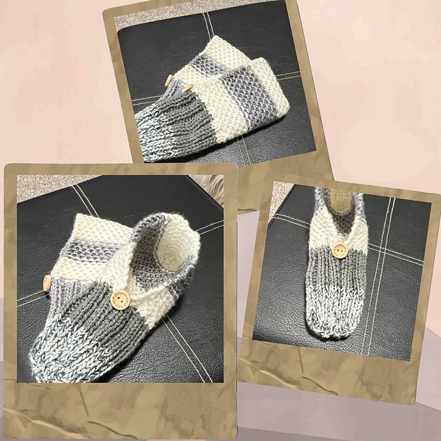 "Cake" slippers