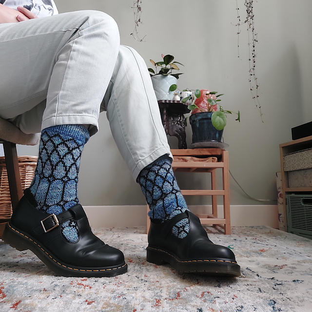 The cathedral window socks