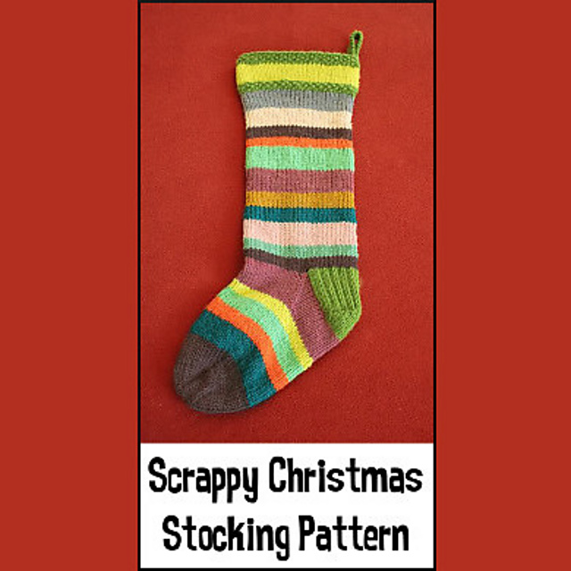 Scrappy (or not) Christmas Stocking