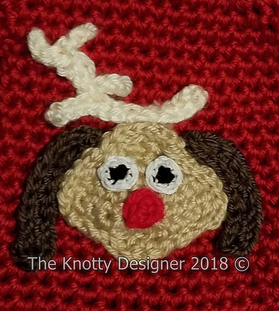 The Grumpy Dog Applique