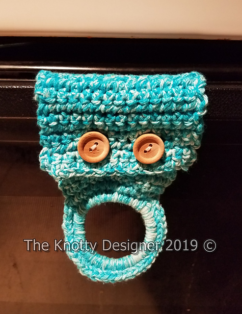 Double Button Towel Holder