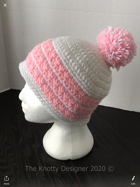 Inside Out Stitch Hat