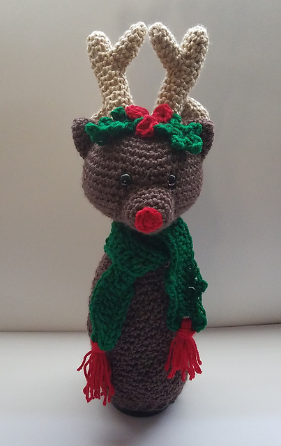 Reindeer Bottle Cozy