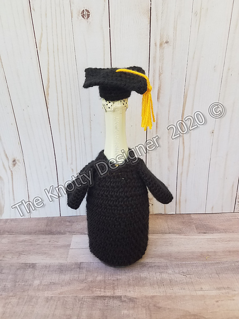 Graduation Bottle Cozy