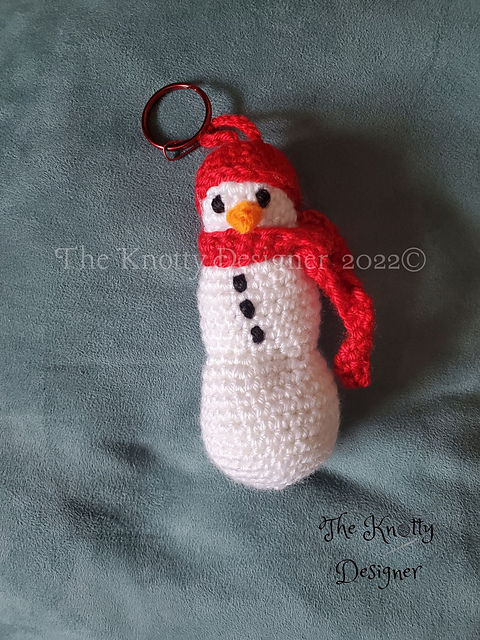 Snowman Keychain