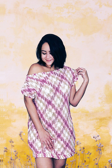 off the shoulder knit dress pattern Ravelry: Off Shoulder Sweater Dress pattern by Shaz