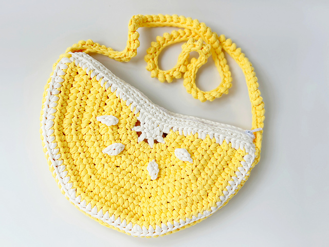 Lemon Wedge Crossbody Bag