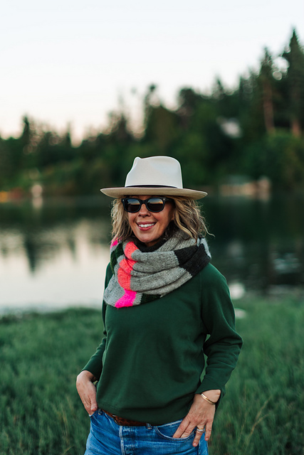 The Varsity Hues Shawl