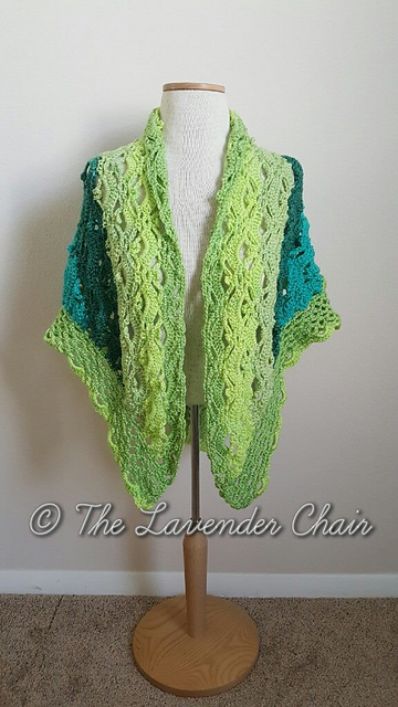 Gemstone Lace Shawl