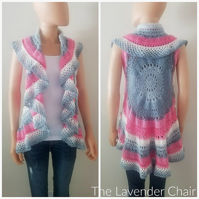Wagon Wheel Circular Vest