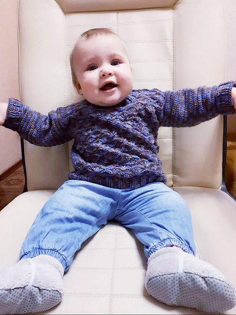 Children's Pullover Seashells