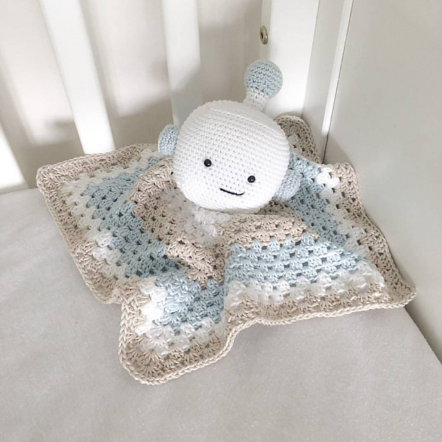 Ravelry Jack Robot Lovey pattern by Kelly Arnell