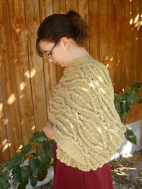 Plaits of Gold Shawl
