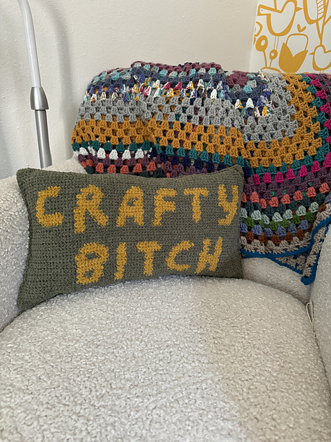 Crafty Bitch Pillow