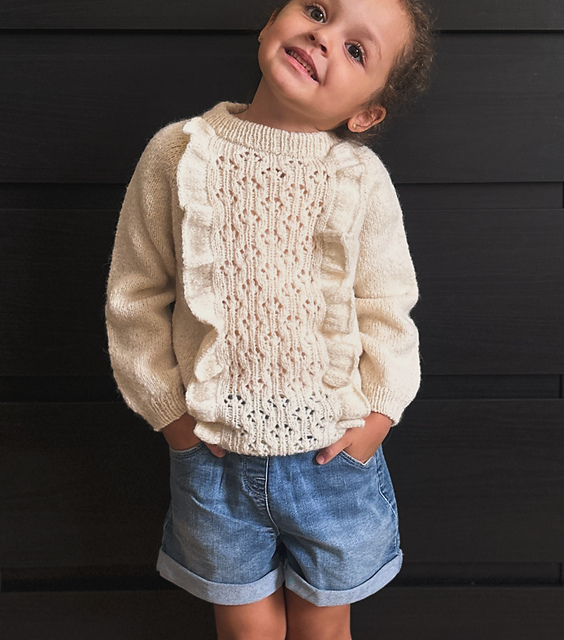 Spring Ruffle Top Junior
