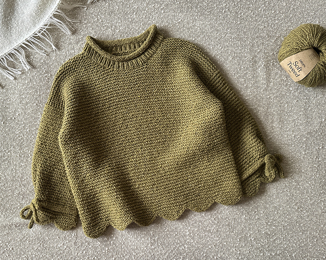 Ravelry: Crossandra Sweater Junior pattern by Nashwa Sakr