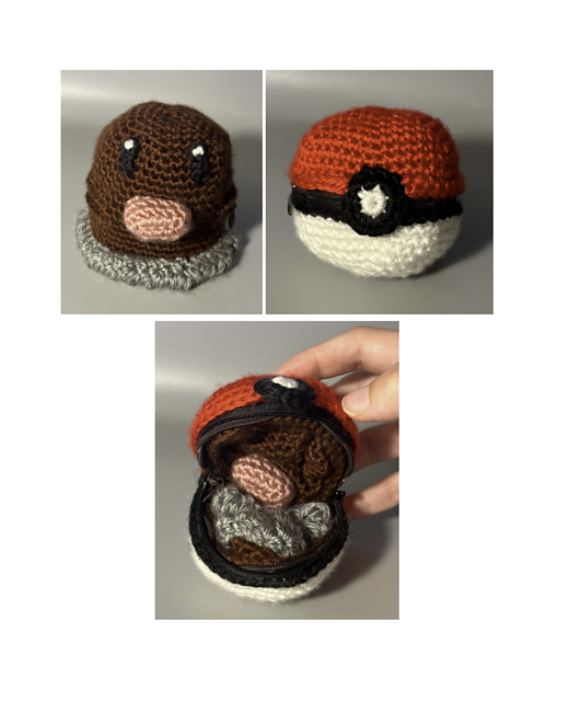 Pokeball to Diglett Reversible