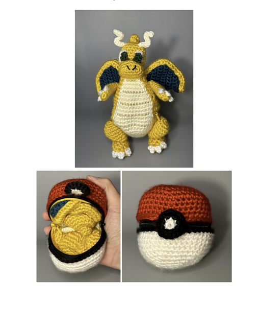 Pokeball to Dragonite Reversible