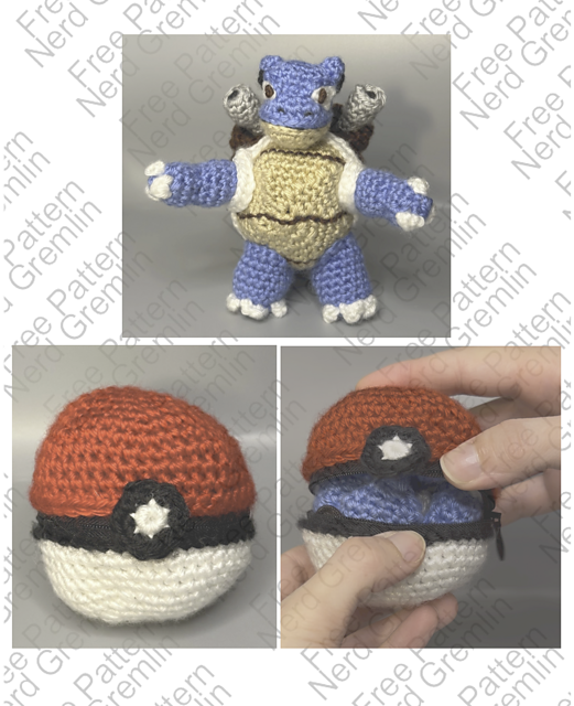 Pokeball to Blastoise Reversible