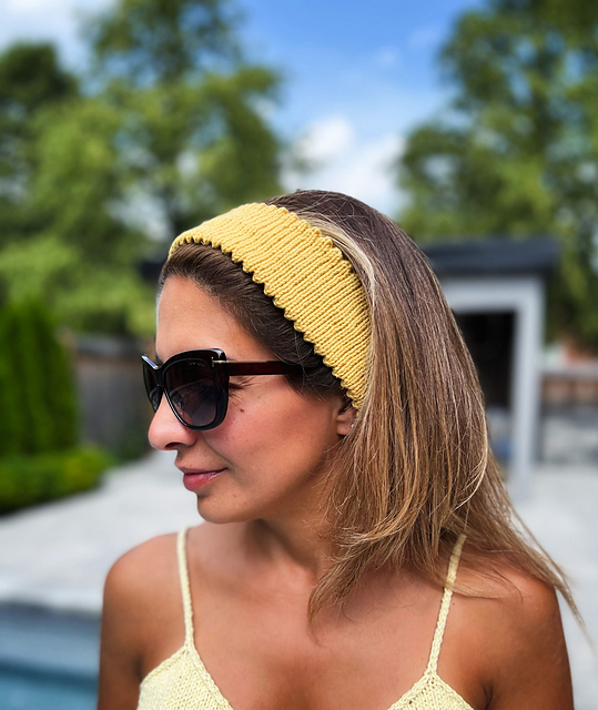 Picot Headband