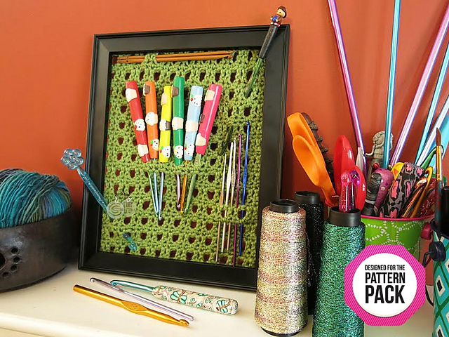 Framed Hooks Display