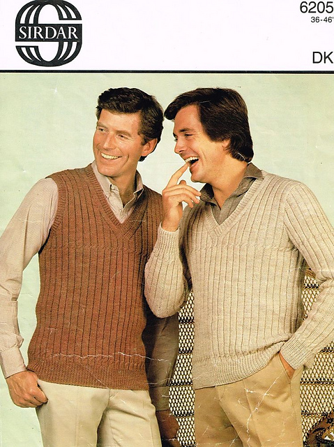 Cable Twist V-neck Sweater