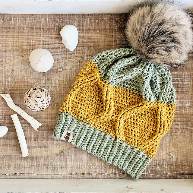 The Pineapple Crown Beanie
