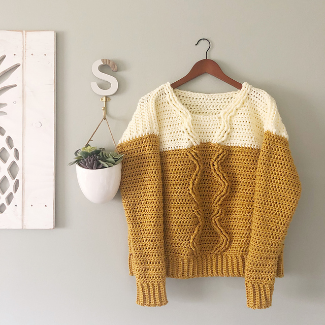 Pineapple Crown Sweater