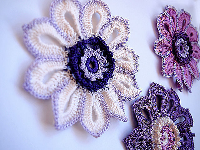 Original Flower applique.