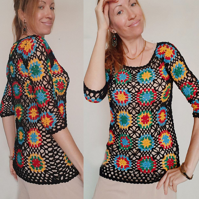 Easy festival hippie tunic.