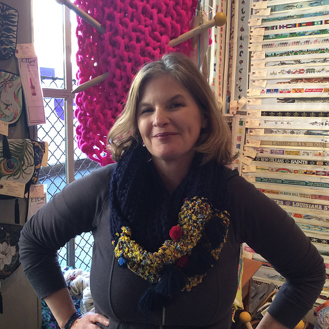 Cotton Wildflower Cowl