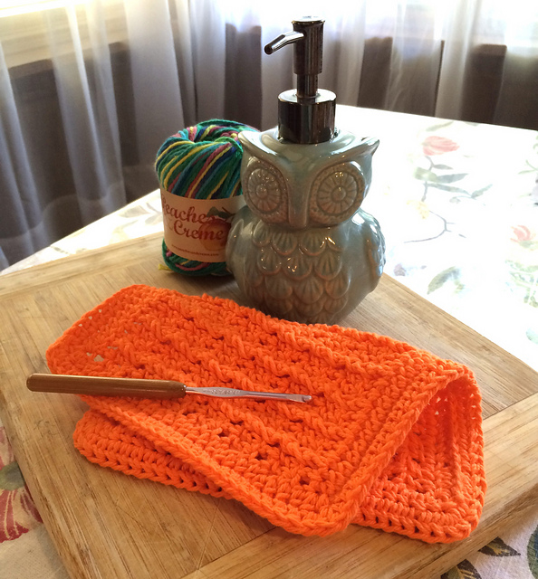 Ripple Ridges Dishcloth