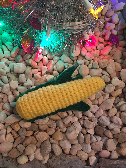 Corn Cob Ornament