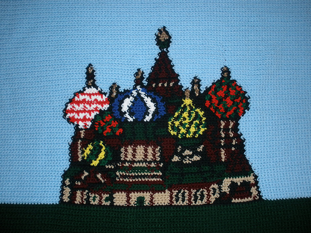 St. Basil's Tetris Afghan / Chart