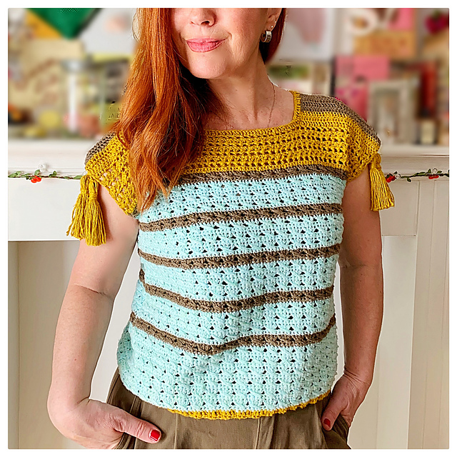 Ravelry: Top Margot pattern by Susi se enreda