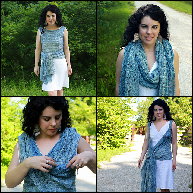 Mashrabiya Vest / Shawl