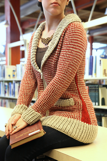 Urban Houndstooth Cardigan