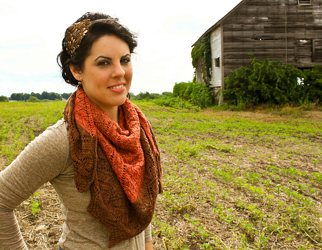Through the Woods Shawl & Shawlette