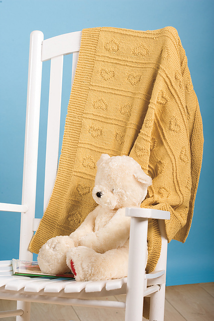 I Heart You Baby Blanket
