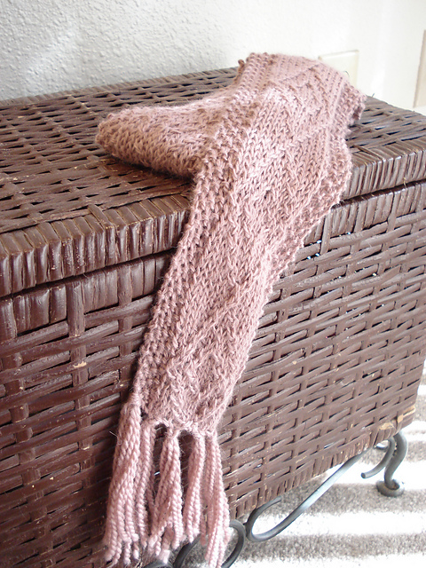 Diamonds Doubled Scarf