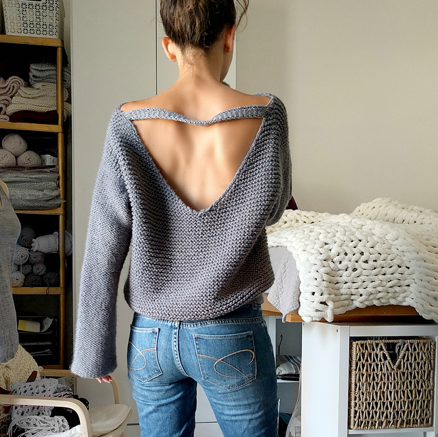 The No Purls Sweater