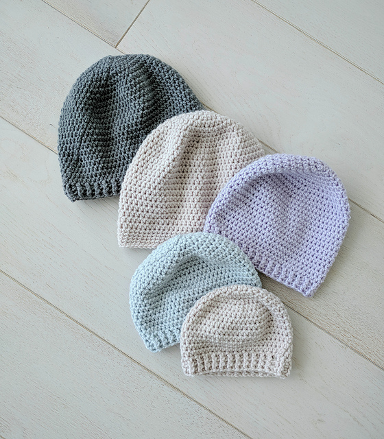 Perfect Simple Hdc Beanie