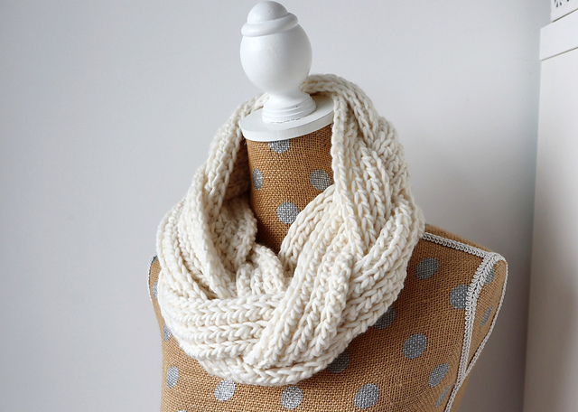 Braided Infinity Scarf