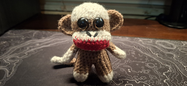 Newborn Sock Monkey