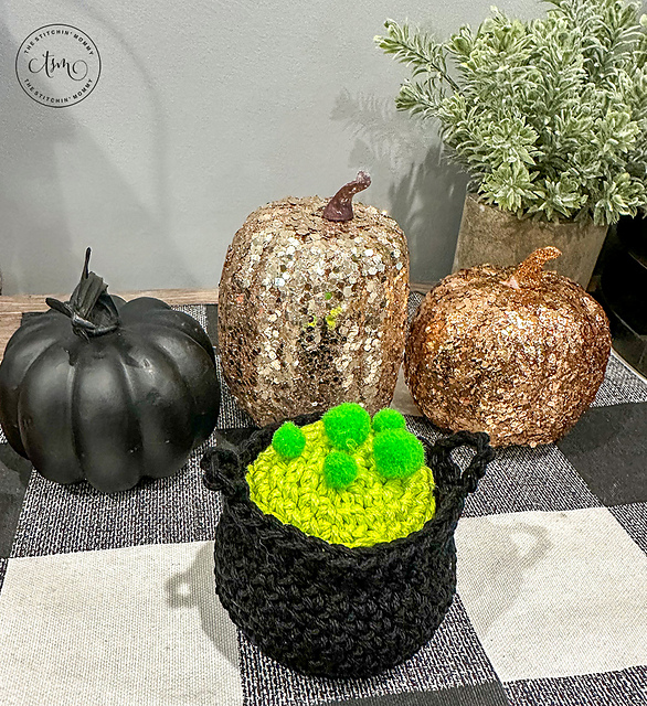 Mini Halloween Cauldron