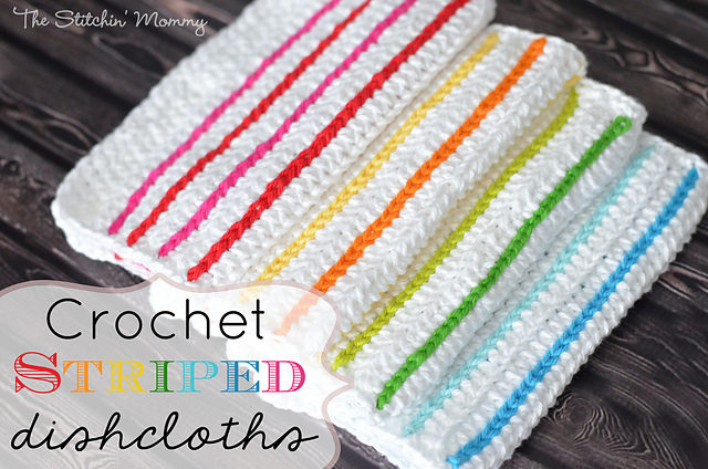 Striped Dishcloths