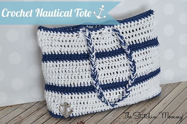 Ravelry: Nautical Tote pattern by Amy Ramnarine