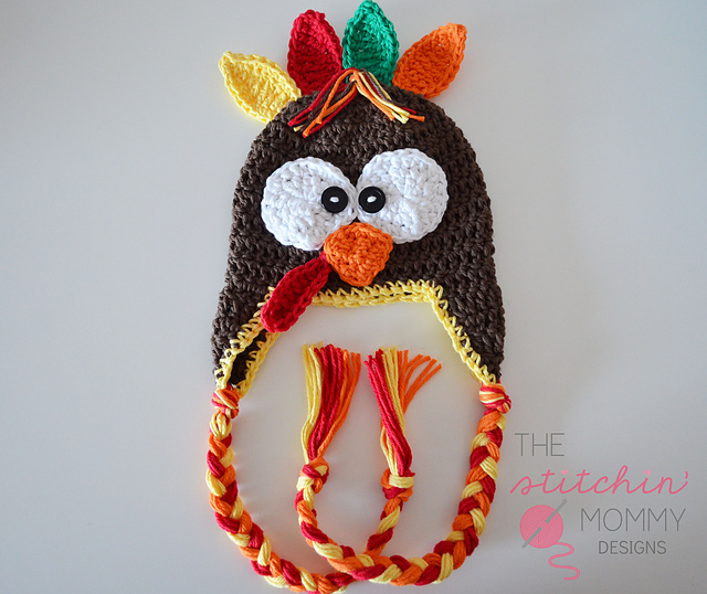 Crochet Turkey Hat