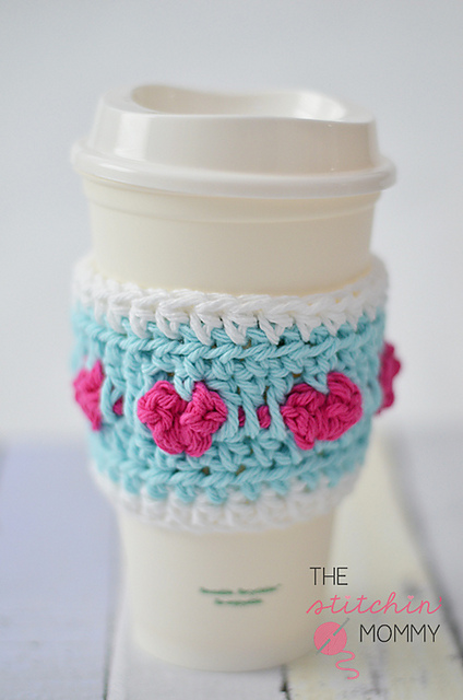 Cup Full of Love Coffee Cozy